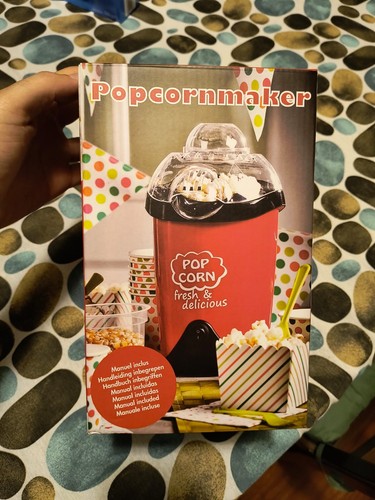 Macchina per popcorn 1200w - macchina, ad