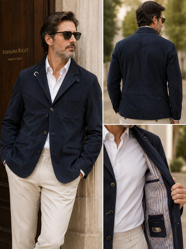 Stefano ricci giacca pelle - ricci,
