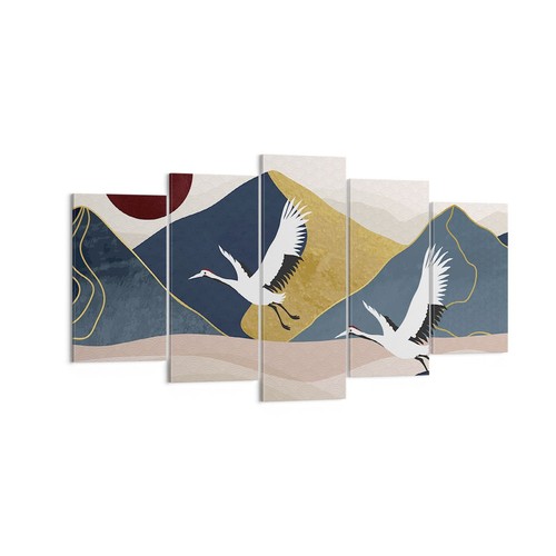 Quadro tela 160x85cm gru - su,