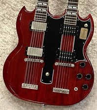 Gibson Custom Shop Japan Limited Run metà anni 60 EDS-1275 doppio collo VOS sbiadito