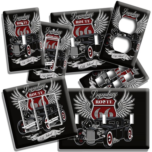 Hot rod retro - hot, nero