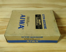 AUTORADIO CAR RADIO VINTAGE AIWA CTR-2030E STEREO ONLY BOX JAPAN YOUNGTIMER AUTO