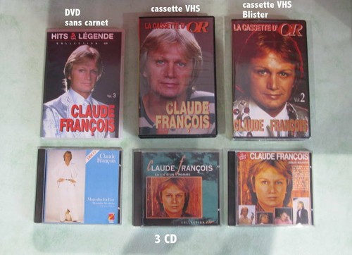 Claude francois lot cd - lot,