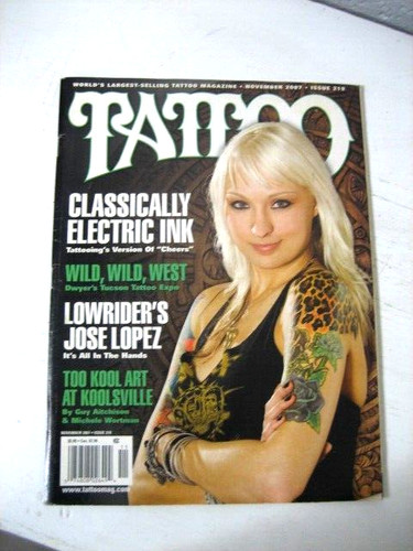 Tattoo magazine november 2007