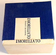 MORELLATO-SCATOLA PER OROLOGIO O GIOIELLI-VINTAGE-RARE WATCH BOX-CASE-CAJA-USATA