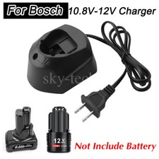Caricabatterie per batteria Bosch 10.8V 12V Li-ion BAT411 BAT412 GAL1130CV GSR