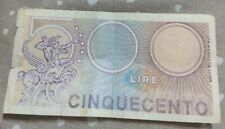 500 LIRE DI CARTA