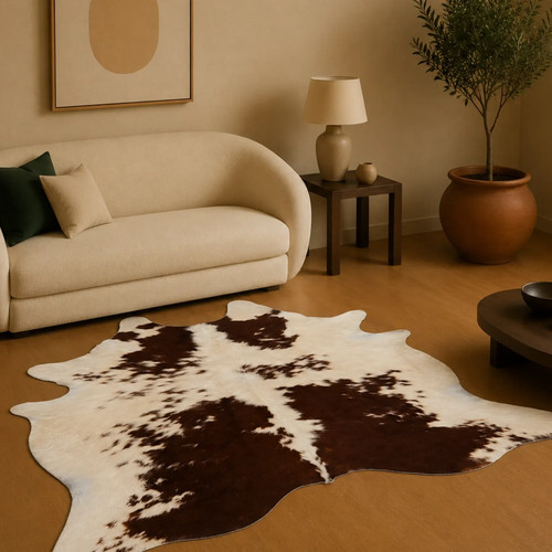 Tappeto pelle mucca - in,
