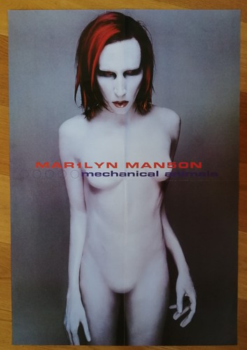Marilyn manson affiche poster - marilyn,