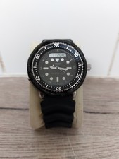 Orologio SEIKO H558 5009 Arnie Hybrid Diver Quarzo Funzionante 150m Nero Vintage Anni 80