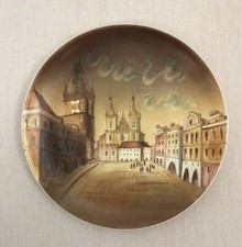 piatto decorativo ceramiche campione dipinto a mano