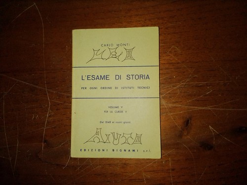 Esame storia volume v - di,