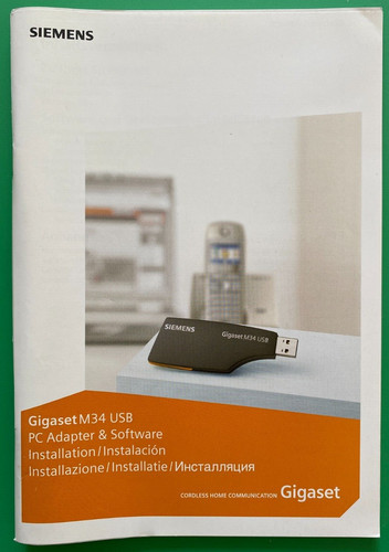 Siemens gigaset m34 usb - usb, per