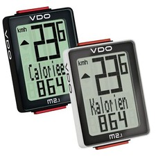 Ciclocomputer VDO M2.1 WR cablato 12 funzioni ciclocomputer con cavo