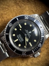 Rolex Vintage Submariner No Date ref.5512 4 Line Meter first Mk1 Dial Rolex 1967