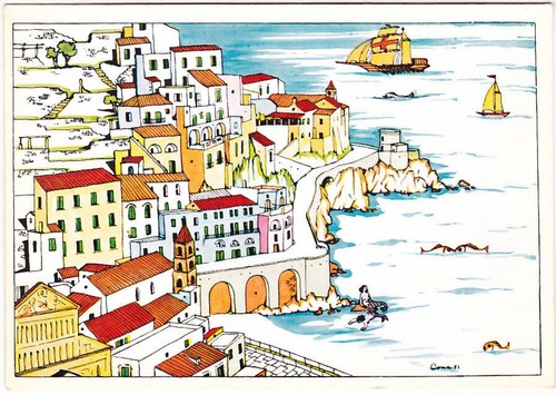 Amalfi salerno visione - -,