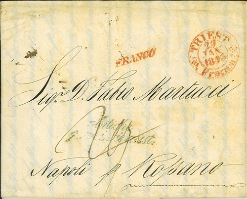 Lettera prefilatelica - , da