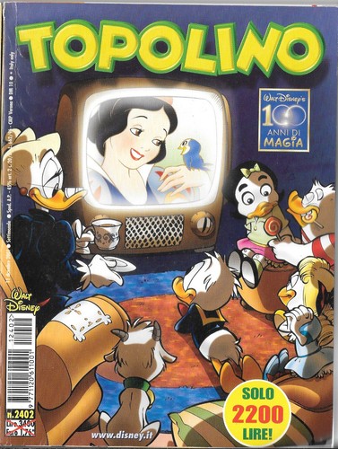 Topolino 2402 11 - 2402, 11/12/2001