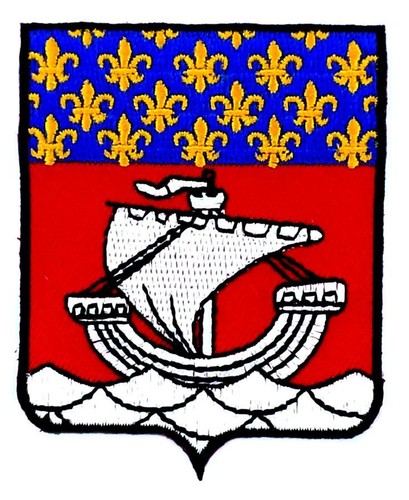 Patch stemma ricamato parigi - patch,