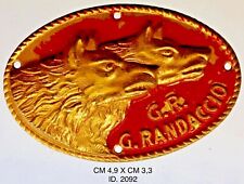 GRUPPO RIONALE G. RANDACCIO DISTINTIVO PARTITO NAZIONALE F… 1919.1943 VENTENNIO