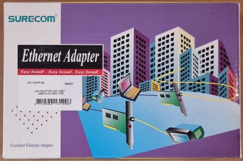 Adattatore lan surecom isa - lan,