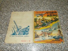 ALBUM STORIA DELLE ARMI LAMPO 1957 COMPLETO BUONO TIPO PANINI EDIS RELI MIRA