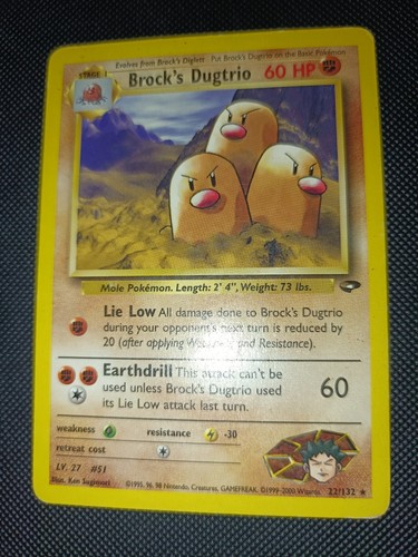 Pokémon brock s dugtrio - brock's,