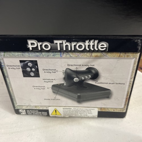 Products pro throttle - ch,