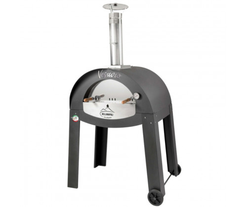 Forno legna per pizza con - a,