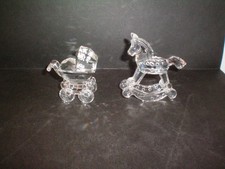Due statuine cristallo - statuine,