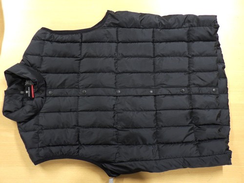 Gilet piumino nero uomo