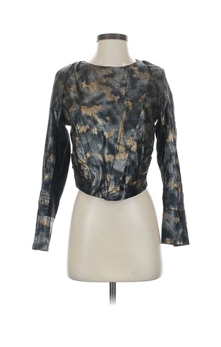 Giacca pelle beulah nero e - giacca,