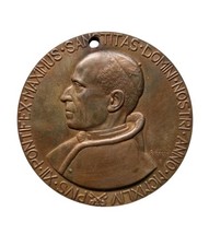 *HH* Medaglia Uniface Papa Pio