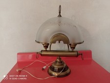 lampada vintage anni 60  vetro ed ottone