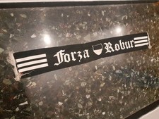 SCIARPA SCARF VINTAGE ULTRAS SIENA ROBUR. DOPPIA STAMPA