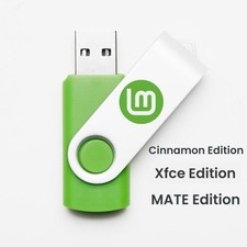 Chiavetta USB 16 GB con Linux Mint (Cinnamon, MATE, Xfce)