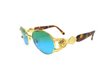 occhiali da sole uomo oro metallo vintage anni 90 italia donna SUNSWEET 1276 oro