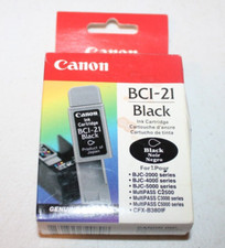 New! Canon BCI-21 Black Ink