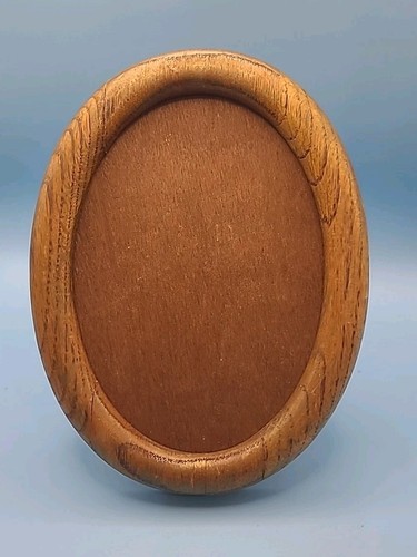 Cornice ovale legno vintage - ovale,