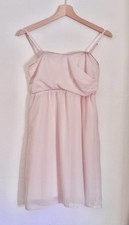 Vestito rosa antico corto con decorazioni in oro donna da cerimonia Pimkie