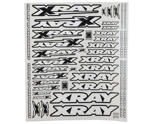 Adesivo carrozzeria xray - adesivo,
