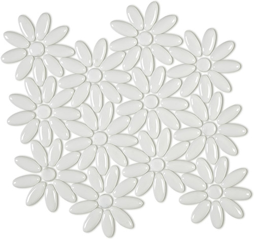 Elegant white flower - white,