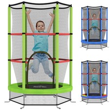 HOMCOM Tappeto Elastico per Bambini 3-6 Anni con 3 Ingressi