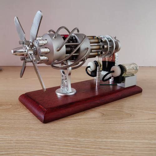 Modello motore stirling - stirling, 16