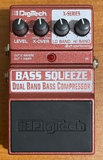 DigiTech Bass Squeeze (X-Series) - Dual Band Bass Compressor
