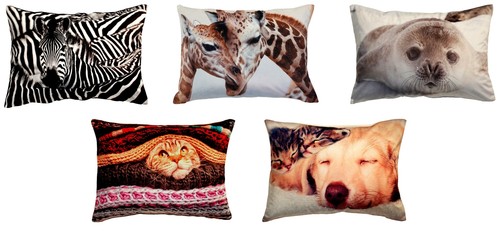 Kissenhülle fotodruck animali - kissenhülle,