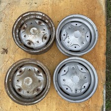 4 CERCHI in acciaio  Fiat - 126 - 1° serie cerchio  4 X 12