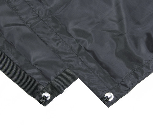 Panno seta nero 8x8 - panno,
