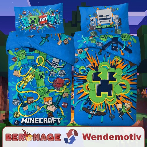 Biancheria letto minecraft - biancheria,