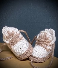 Scarpe bambino all'uncinetto